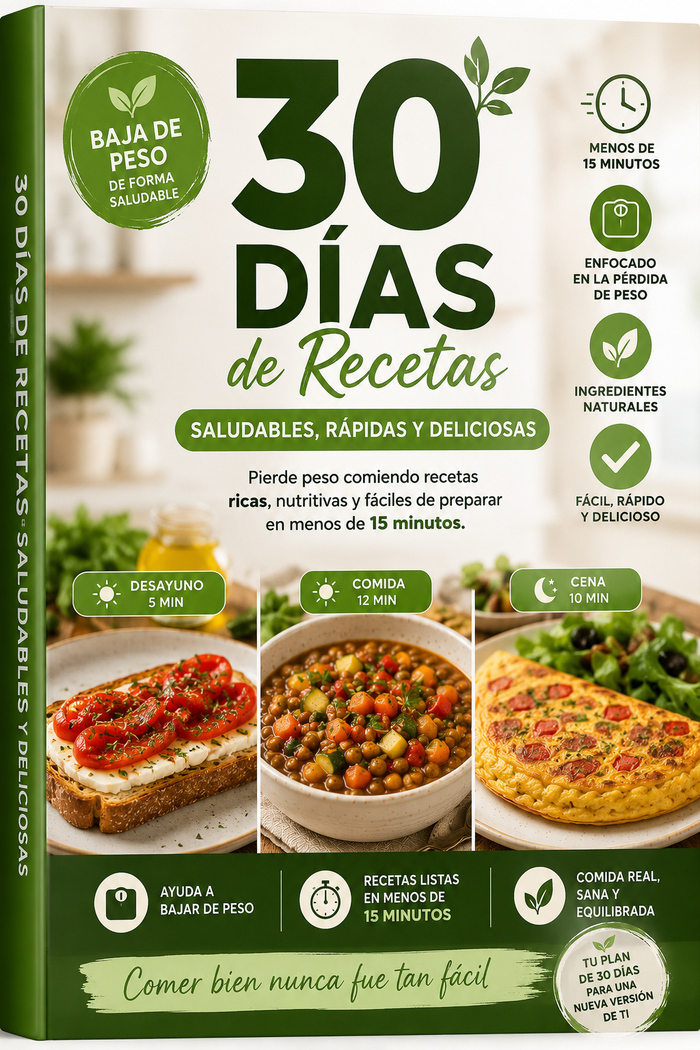 E-book recetas saludables